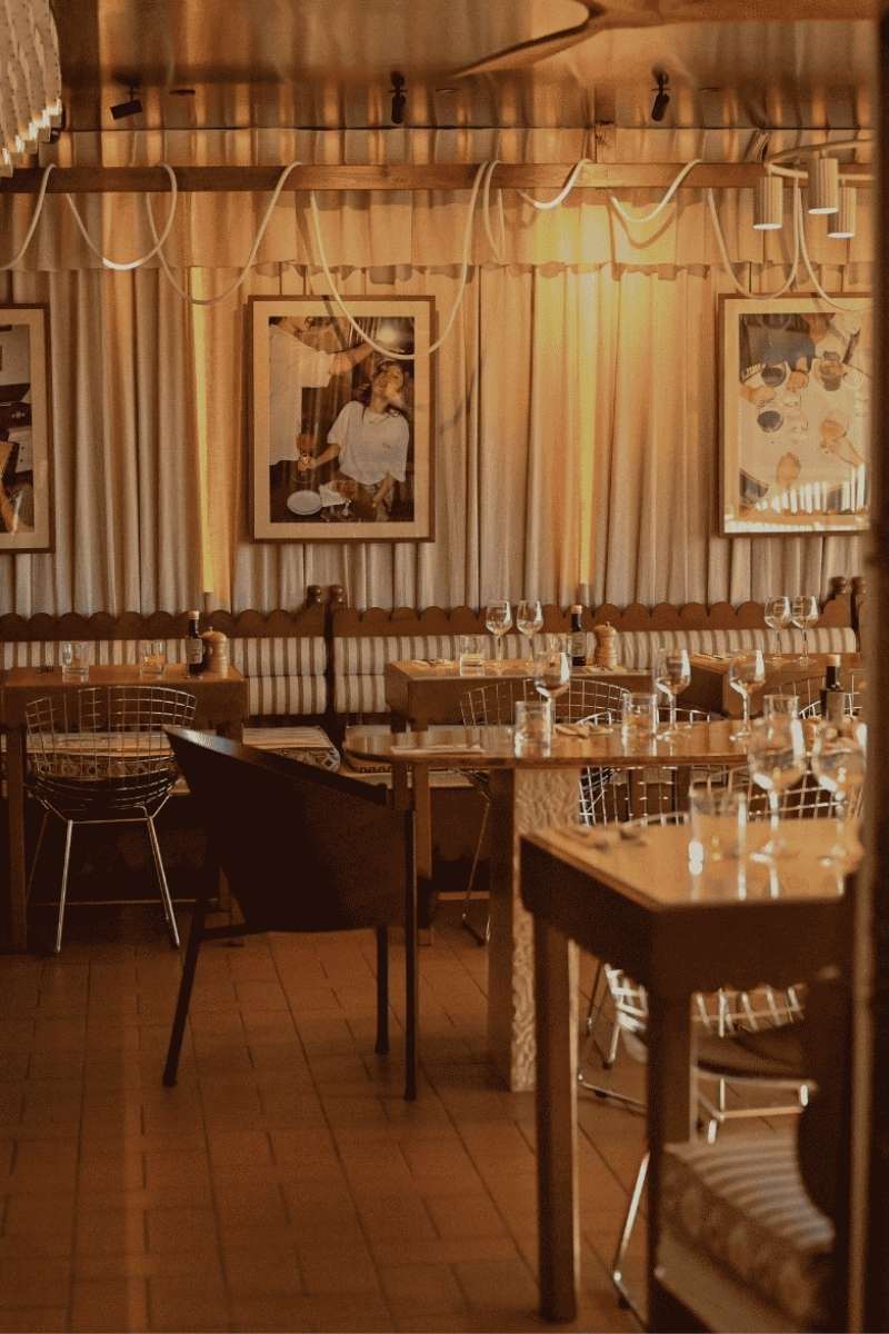 Scusi, restaurant italien sur le port du lavandou