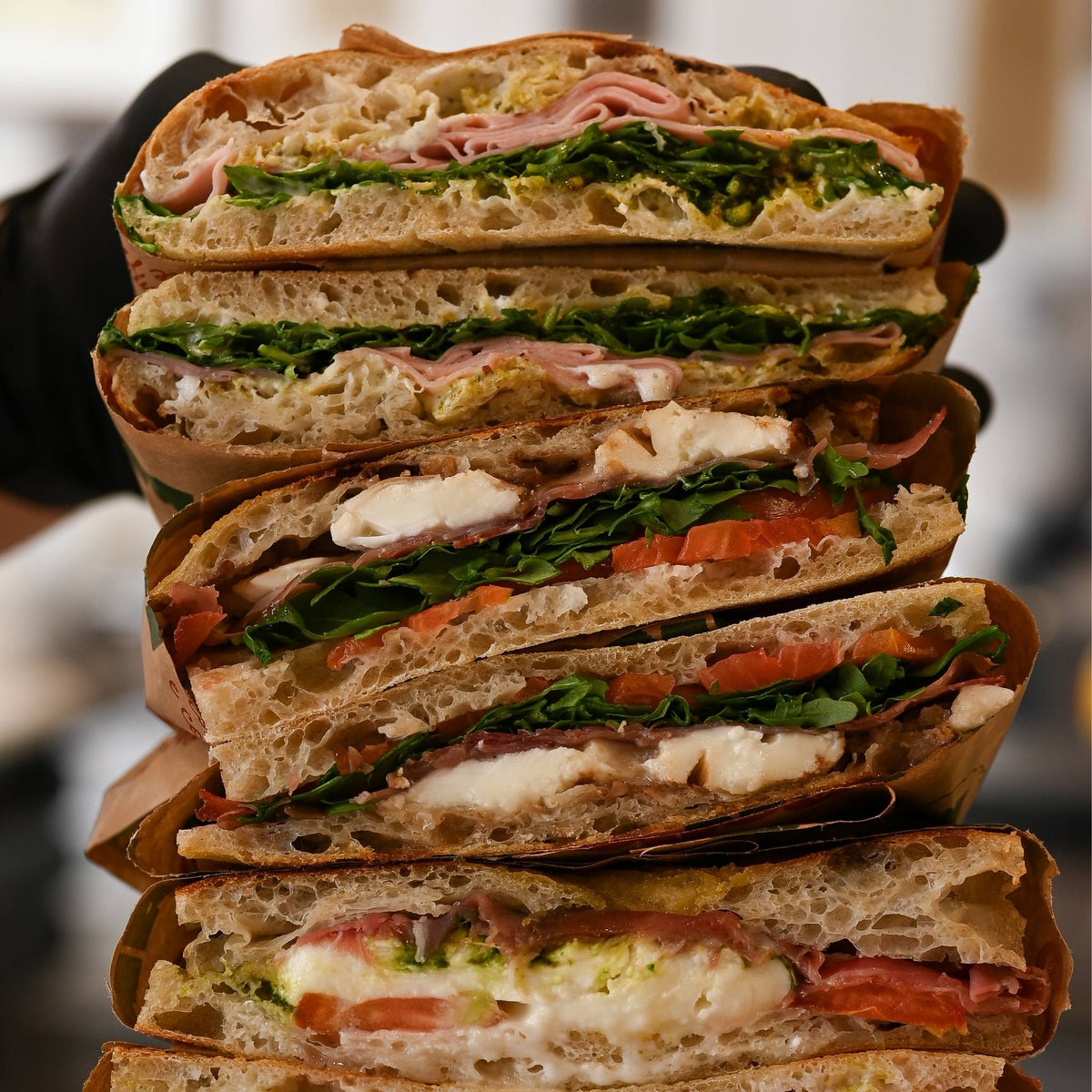 Sandwichs italiens gourmands au lavandou